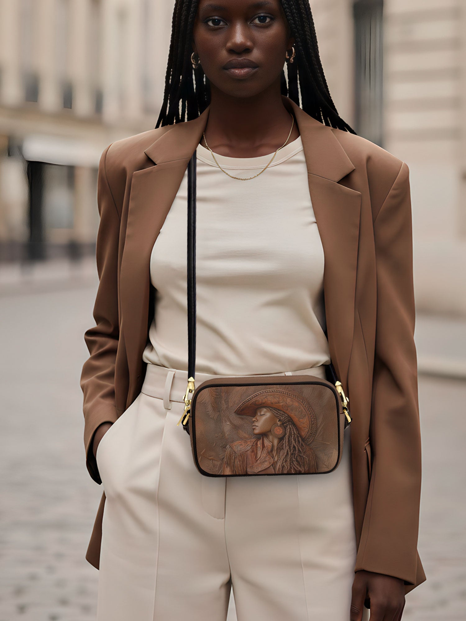 Cowgirl Vibes Boxy Crossbody Bag QR0TD301
