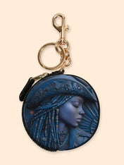 Cowgirl Noir  Circular Coin Pouch Bag Charm QR0TD467