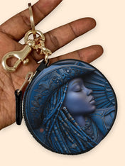 Cowgirl Noir  Circular Coin Pouch Bag Charm QR0TD467