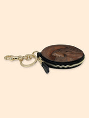 Cowgirl Vibes Circular Coin Pouch Bag Charm QR0TD301