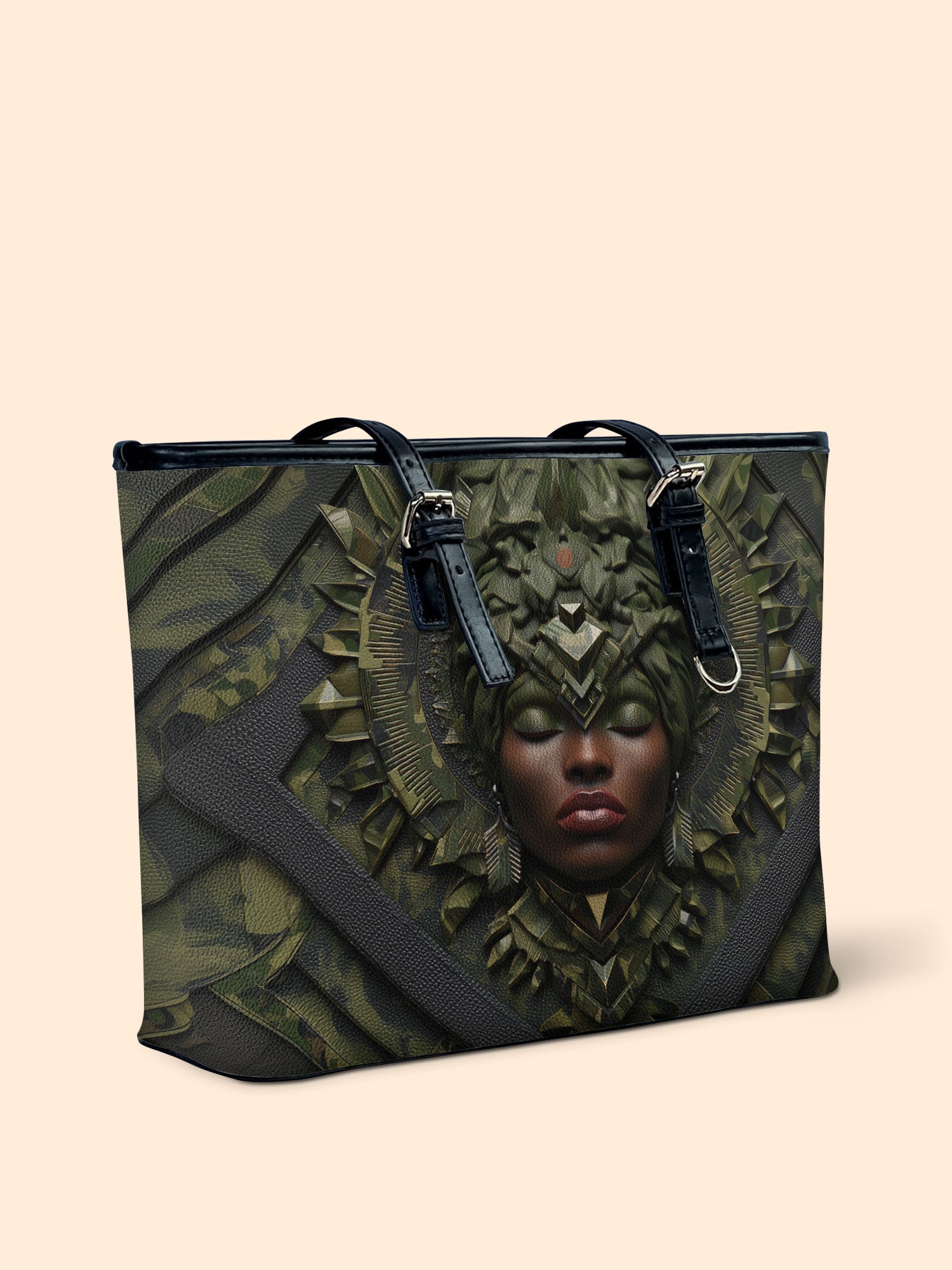 Regal Ascension Leather Bucket Bag QR0XD976