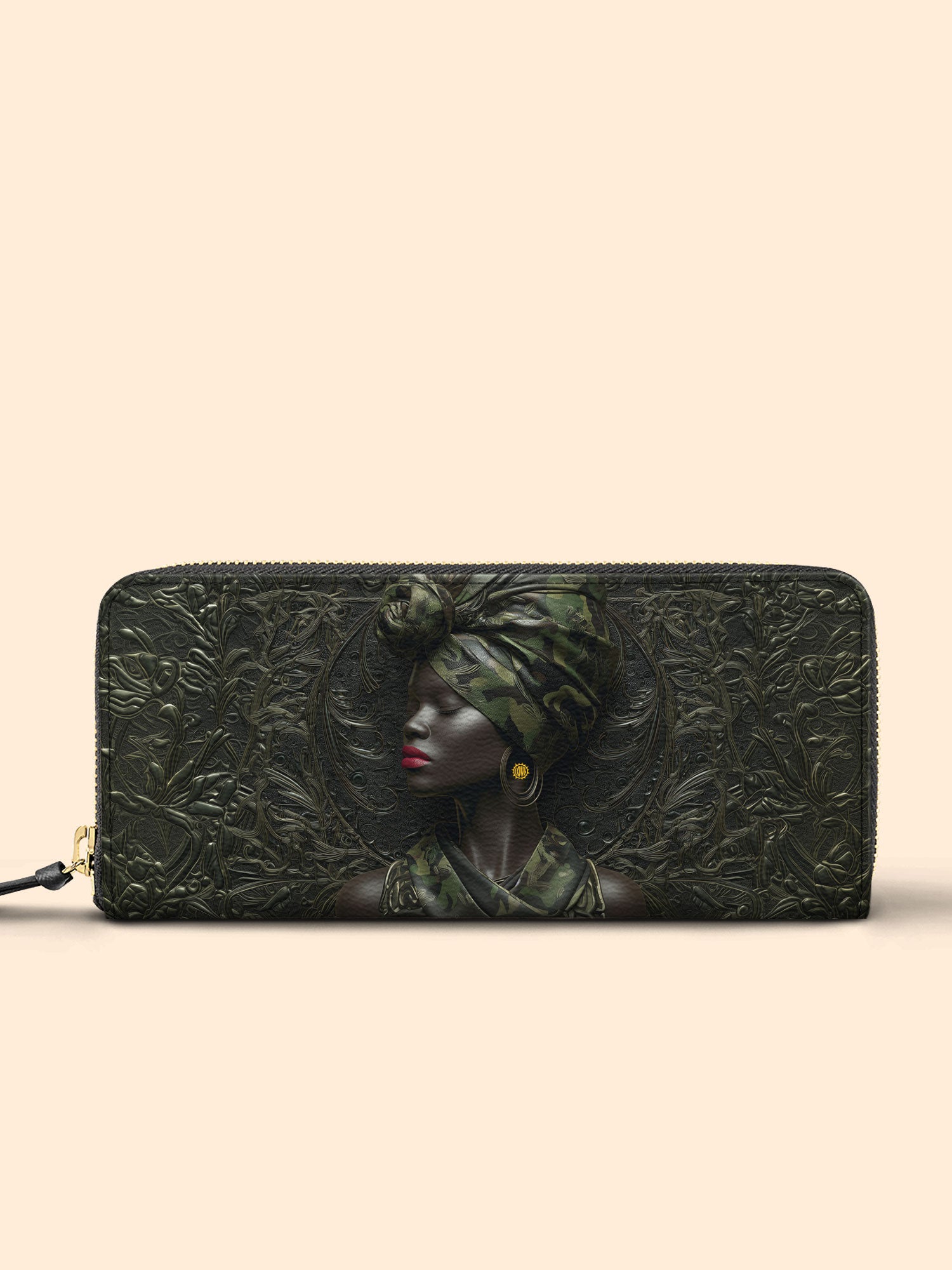 Obsidian Grace Slimline Zippy Wallet QR0XD982