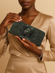Obsidian Grace Slimline Zippy Wallet QR0XD982