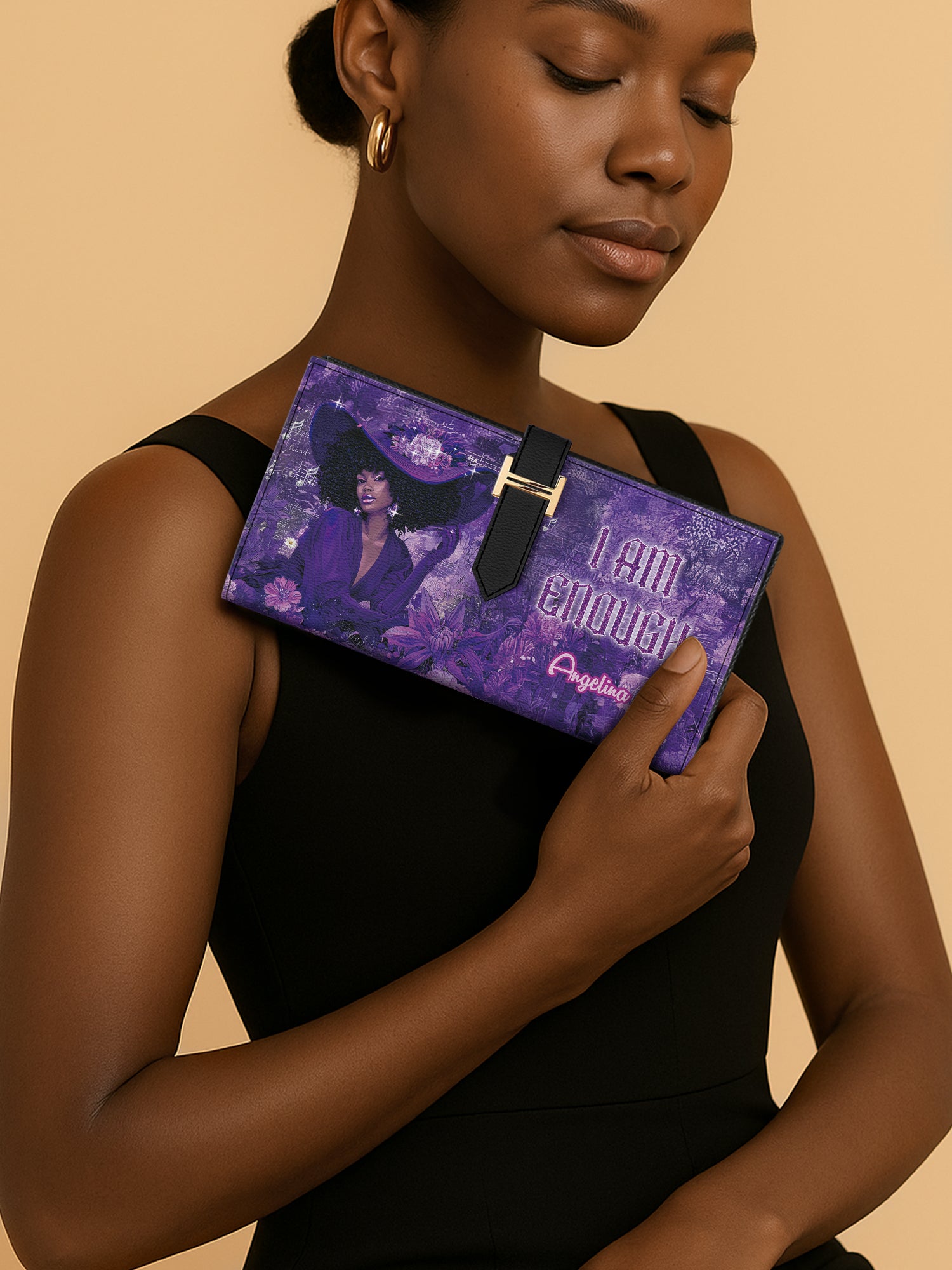 Rhythm Of Enough Tab Closure Wallet