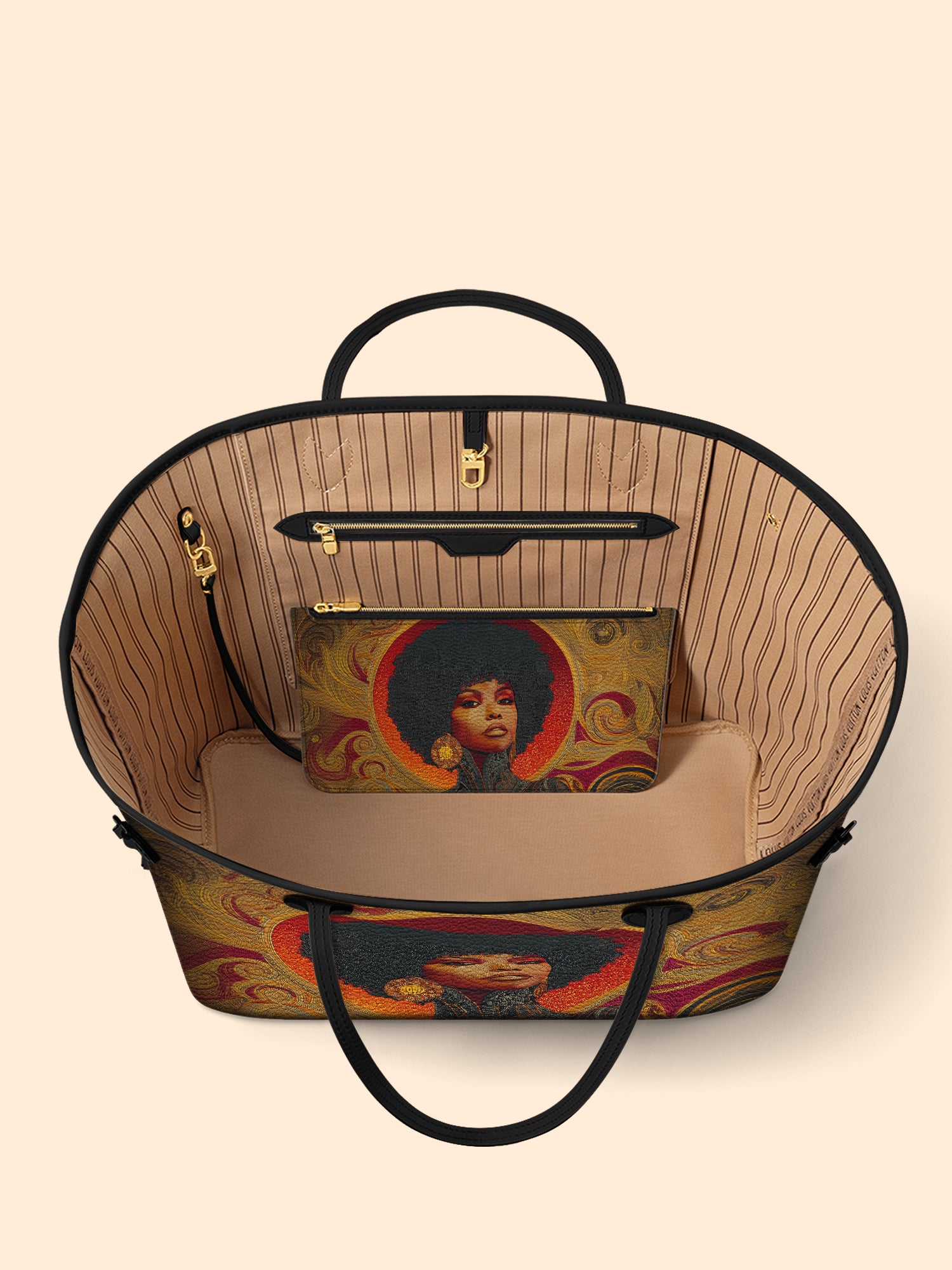 Melanin Muse Classic Shopper Tote QR0XD002
