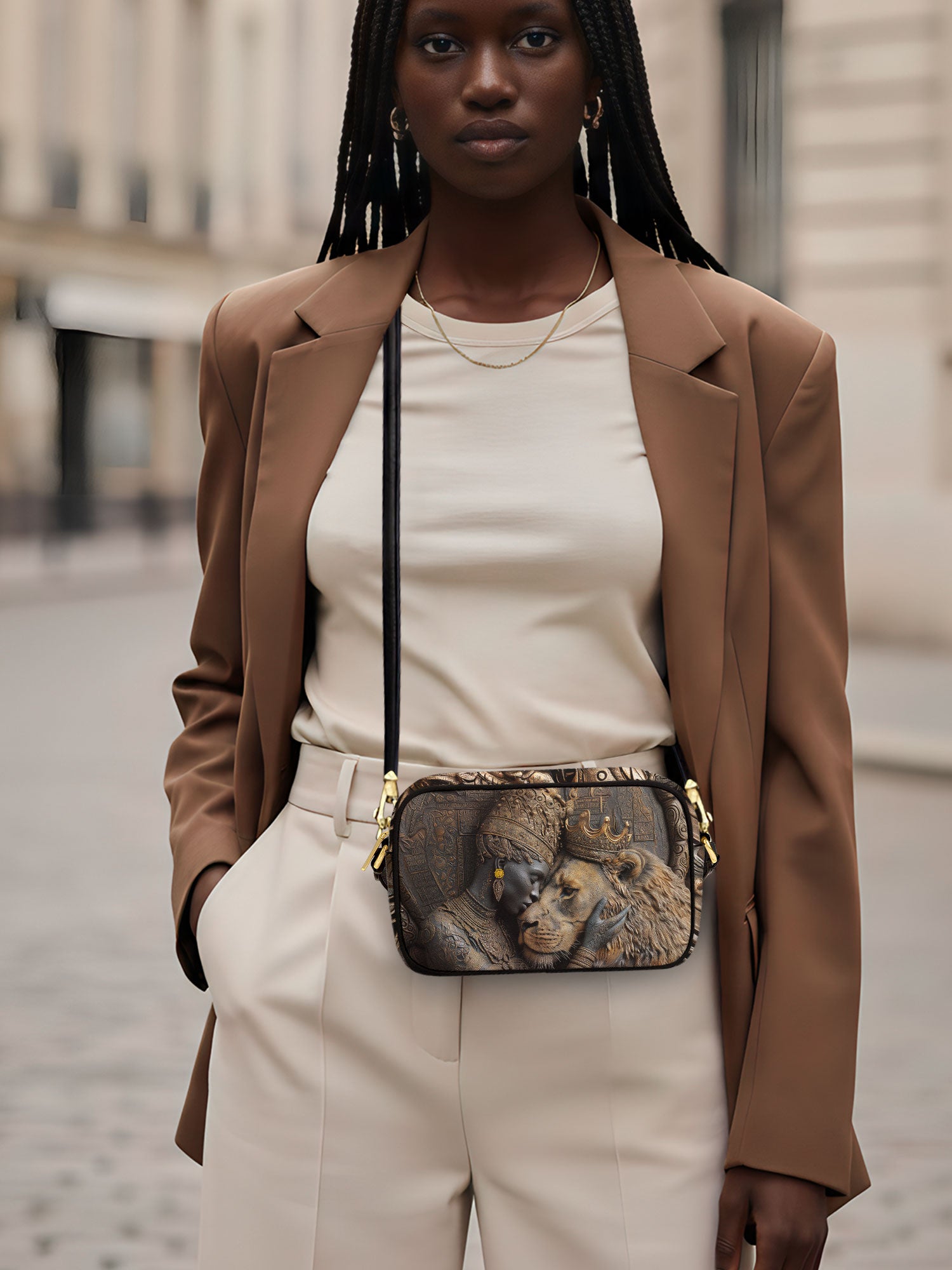 Desert Empress Boxy Crossbody Bag QR0HH148