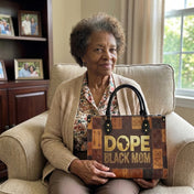 Dope Mom Legacy Premium Leather Handbag QR0TV269
