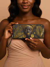 Gilded Roots Slimline Zippy Wallet QR0TD049