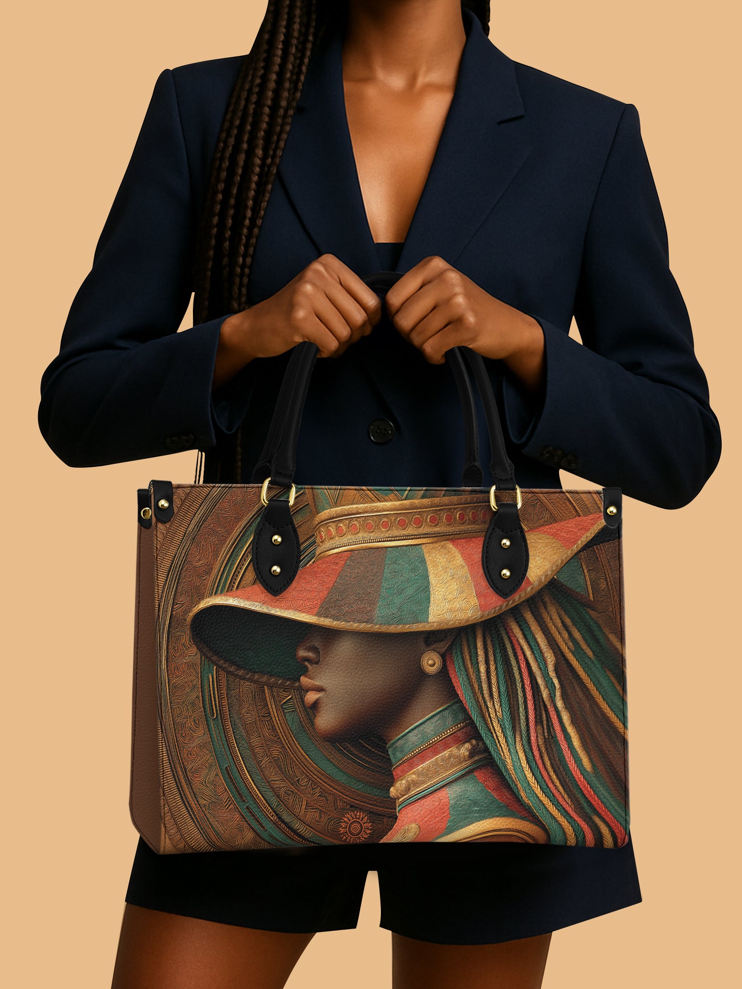 Veiled Pride Premium Leather Handbag QR0TV023