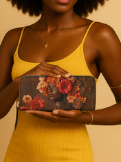 Mystic Bloom Slimline Zippy Wallet QR0TV032