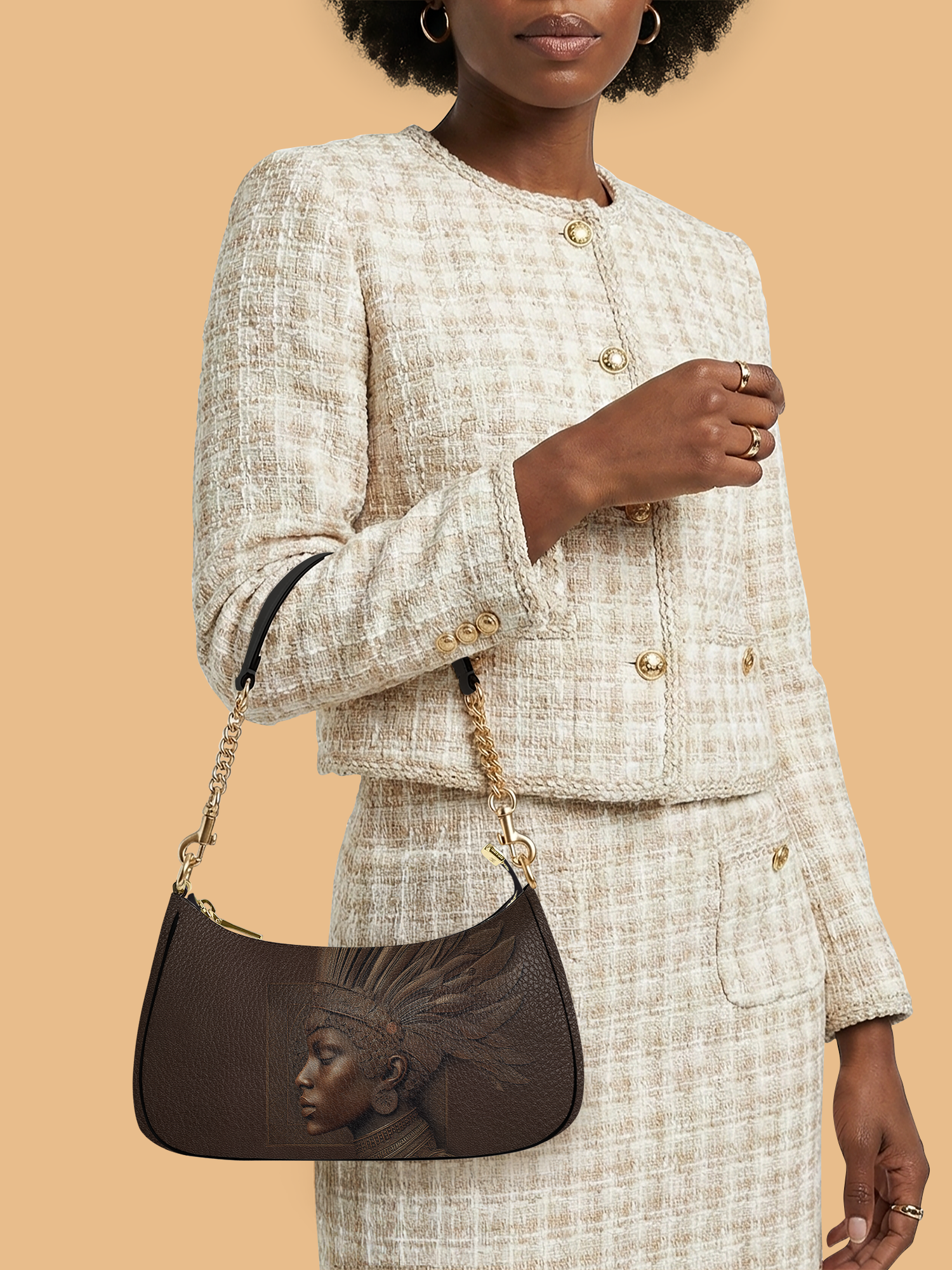 Back To Africa V1 Demi Crossbody Bag QR0XD730