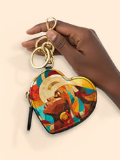 Sunwoven Heart Coin Pouch Bag Charm QR0TV044