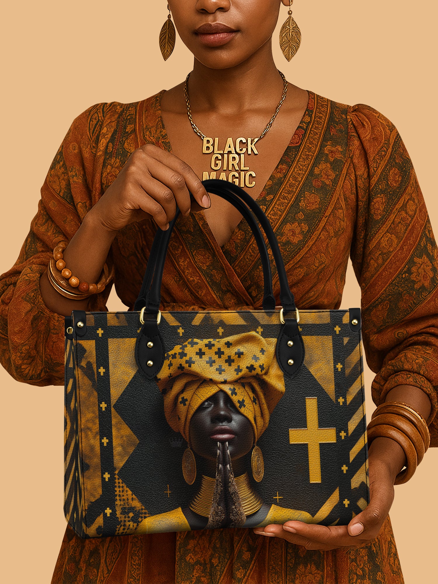 Chosen Queen Premium Leather Handbag QR0TD555