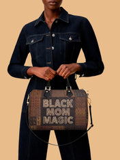 Magic Mama Leather Boston Bag QR0TD658