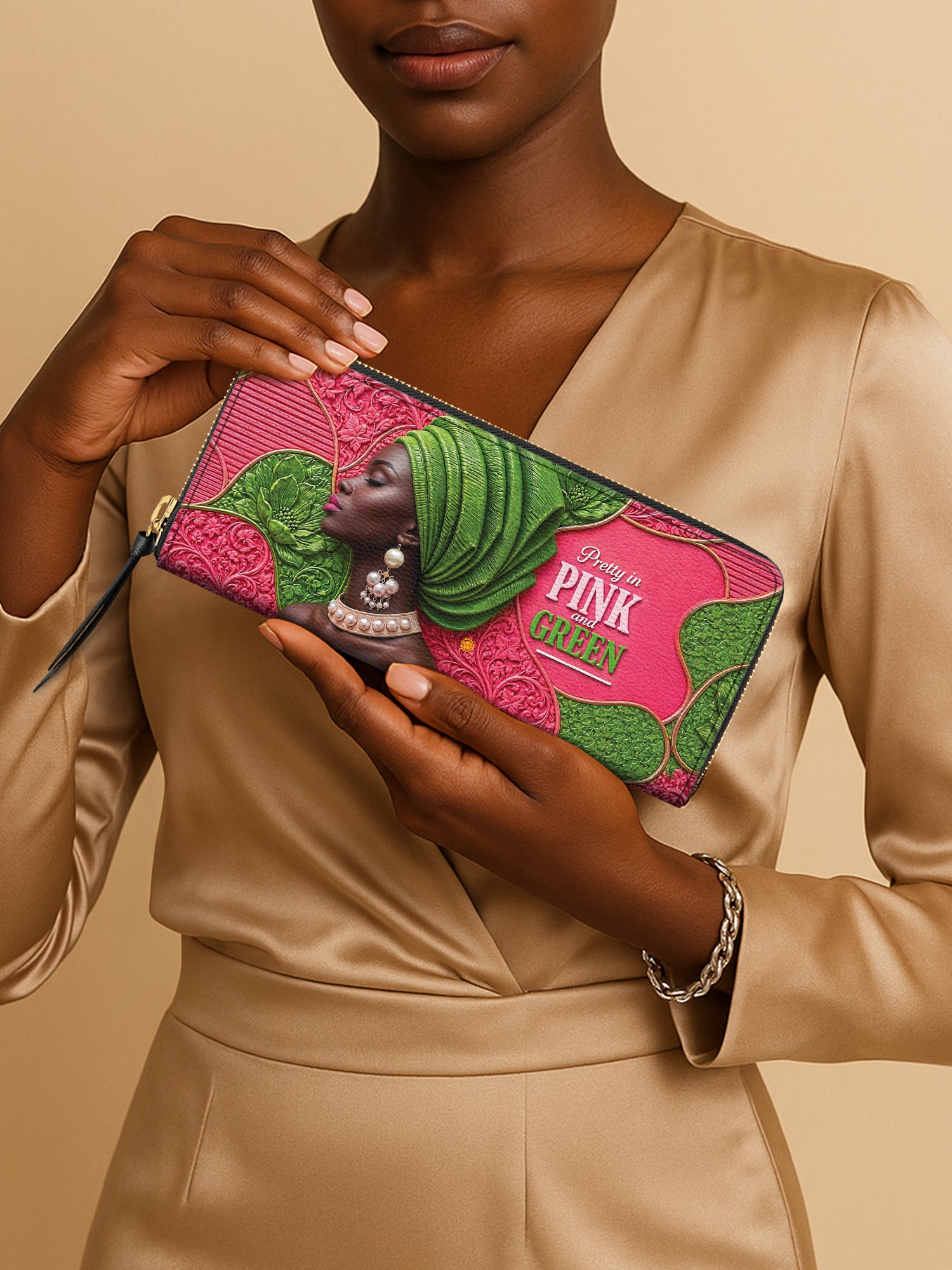 Divine Green Slimline Zippy Wallet QR0TD705