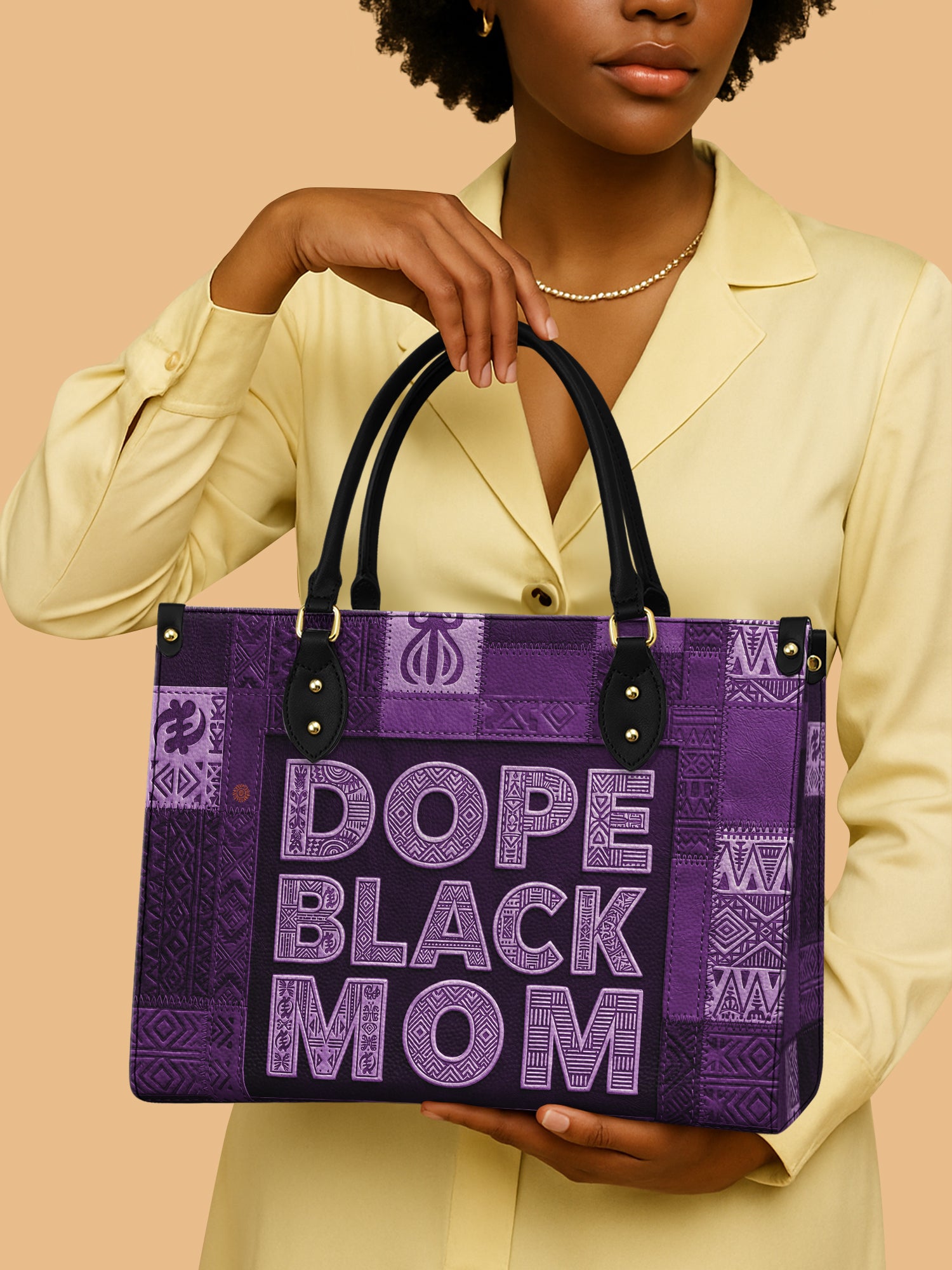 Dope Mom Premium Leather Handbag QR0TD660