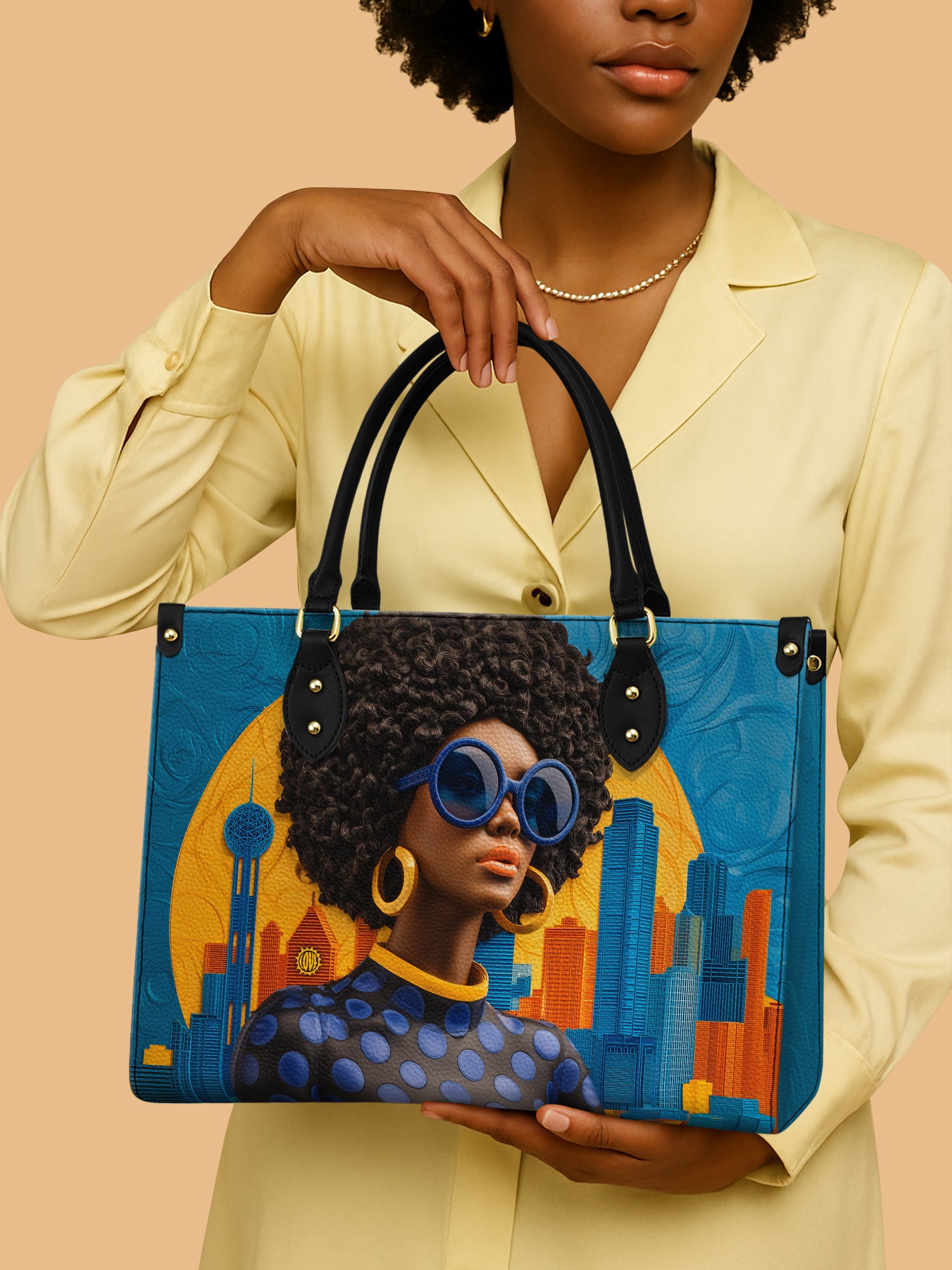 Dallas Radiance Premium Leather Handbag QR0TD585