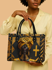 Chosen Queen Premium Leather Handbag QR0TD555