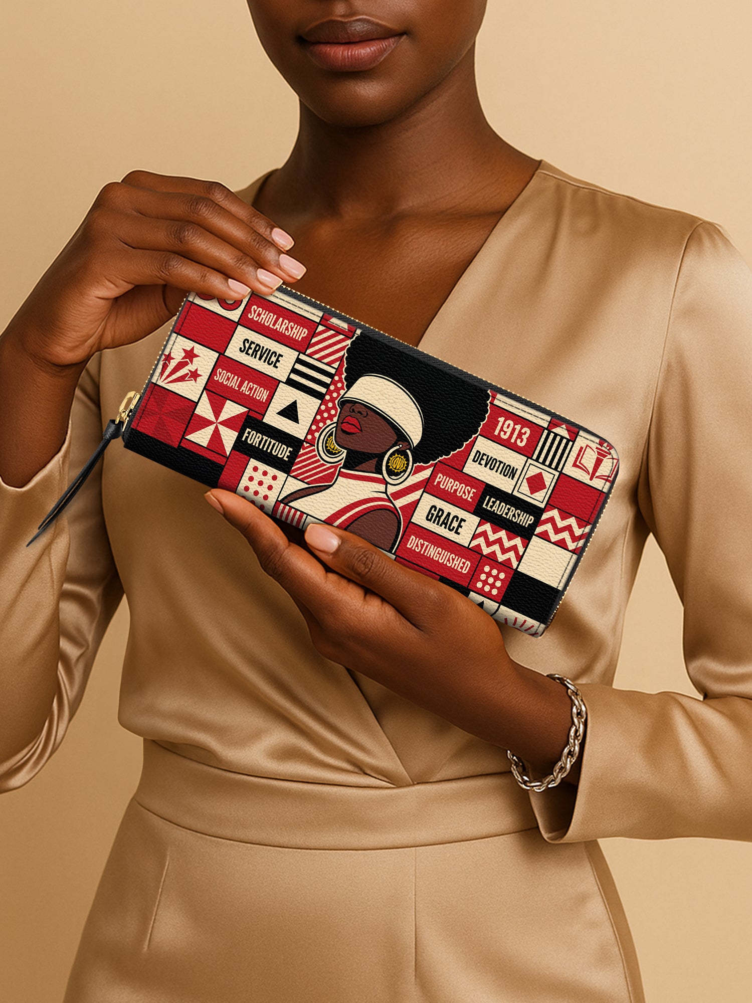 Echoes of Excellence Slimline Zippy Wallet QR0XD600