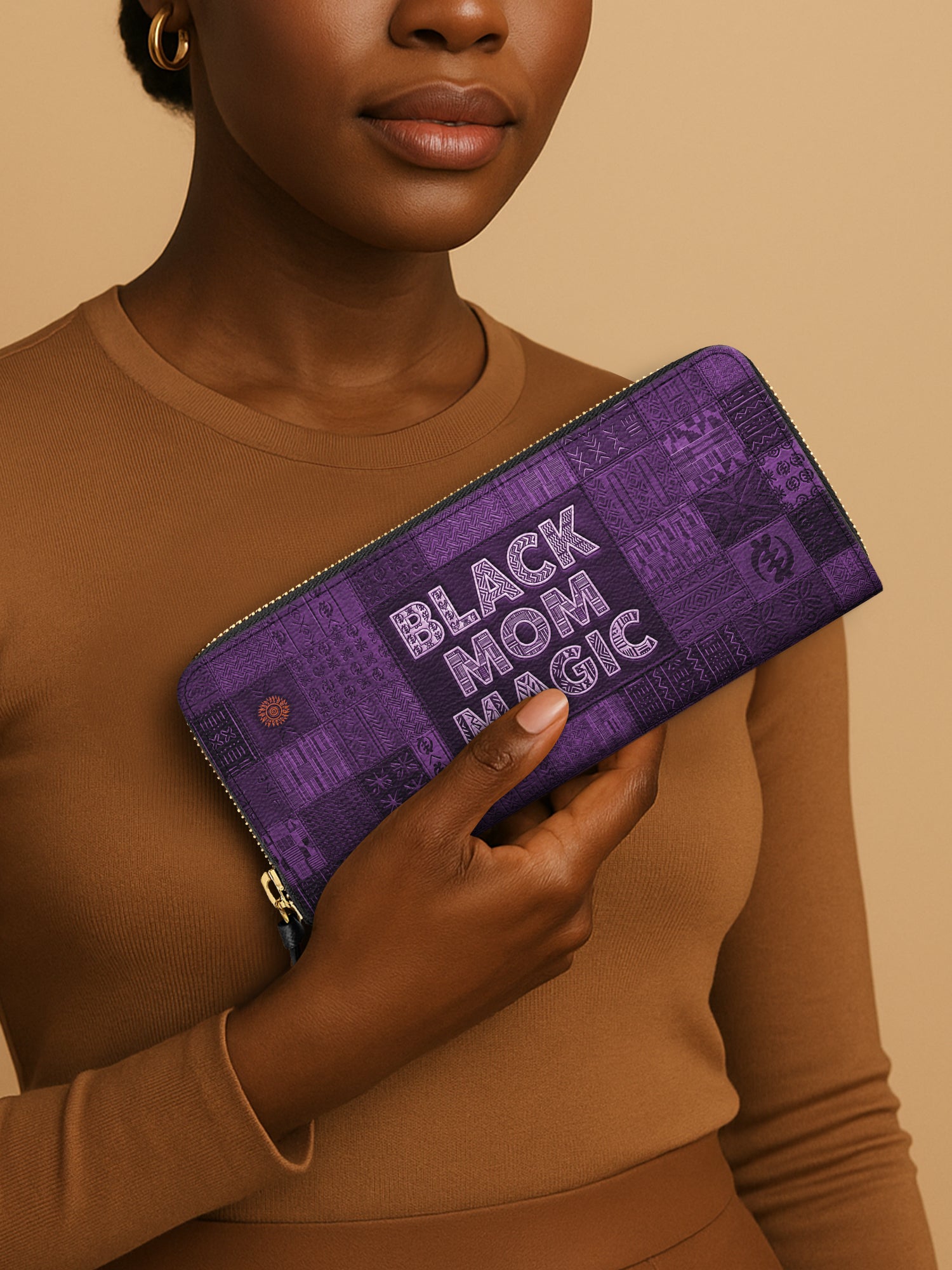 Magic Mama Amethyst Slimline Zippy Wallet QR0TD662