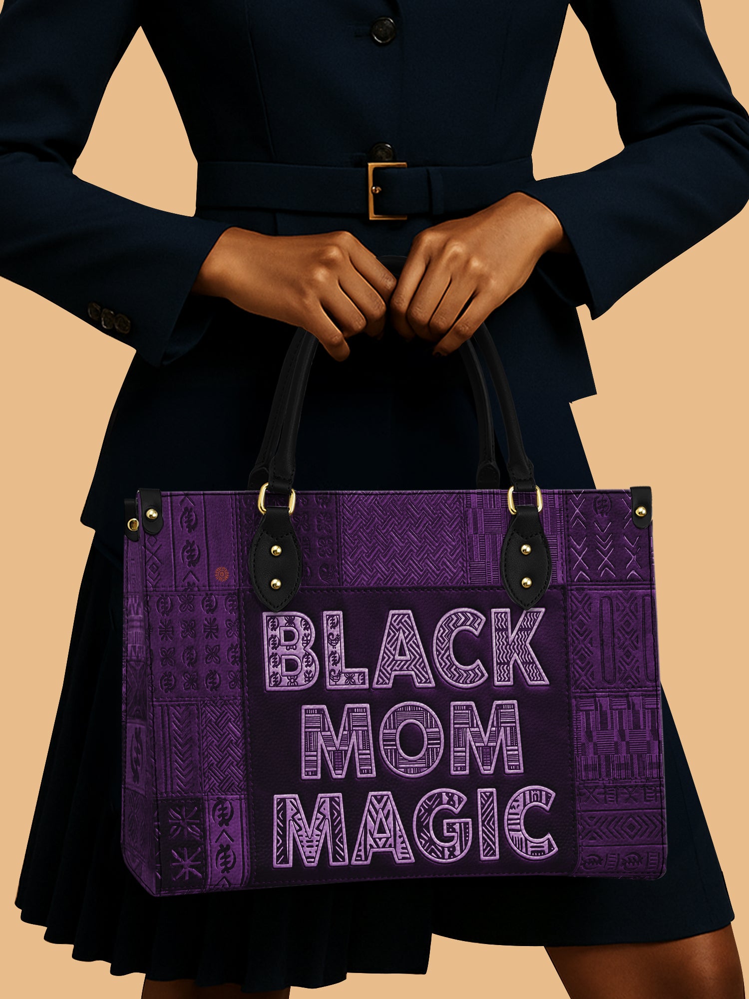 Magic Mama Amethyst Premium Leather Handbag QR0TD662
