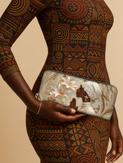 Divine Melanin Slimline Zippy Wallet QR0TD554
