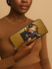 Faith Glow Slimline Zippy Wallet QR0TD558