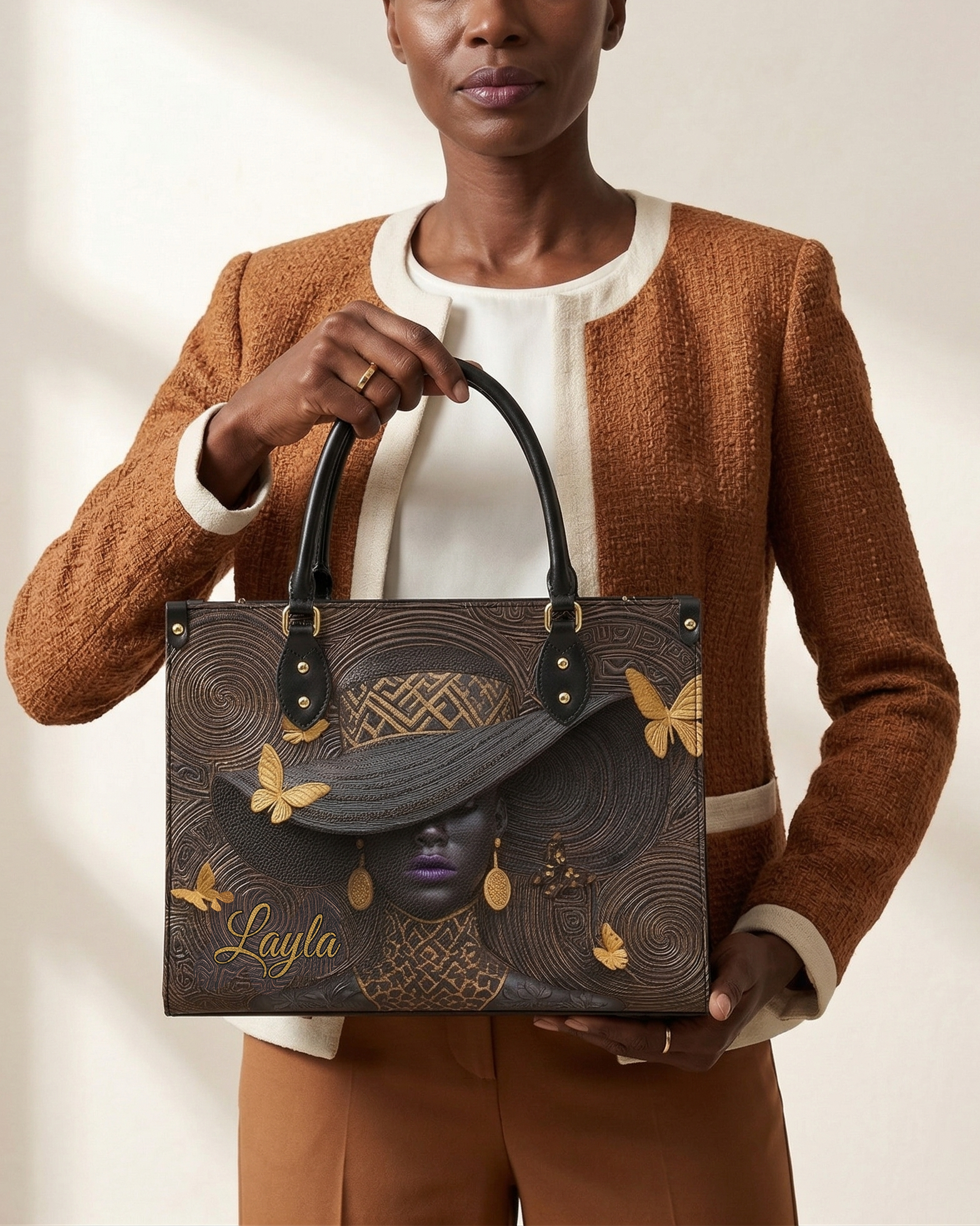 Voices of Glory Premium Leather Handbag