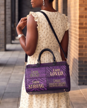 Resilient Spirit Leather Boston Bag QR0XD1049