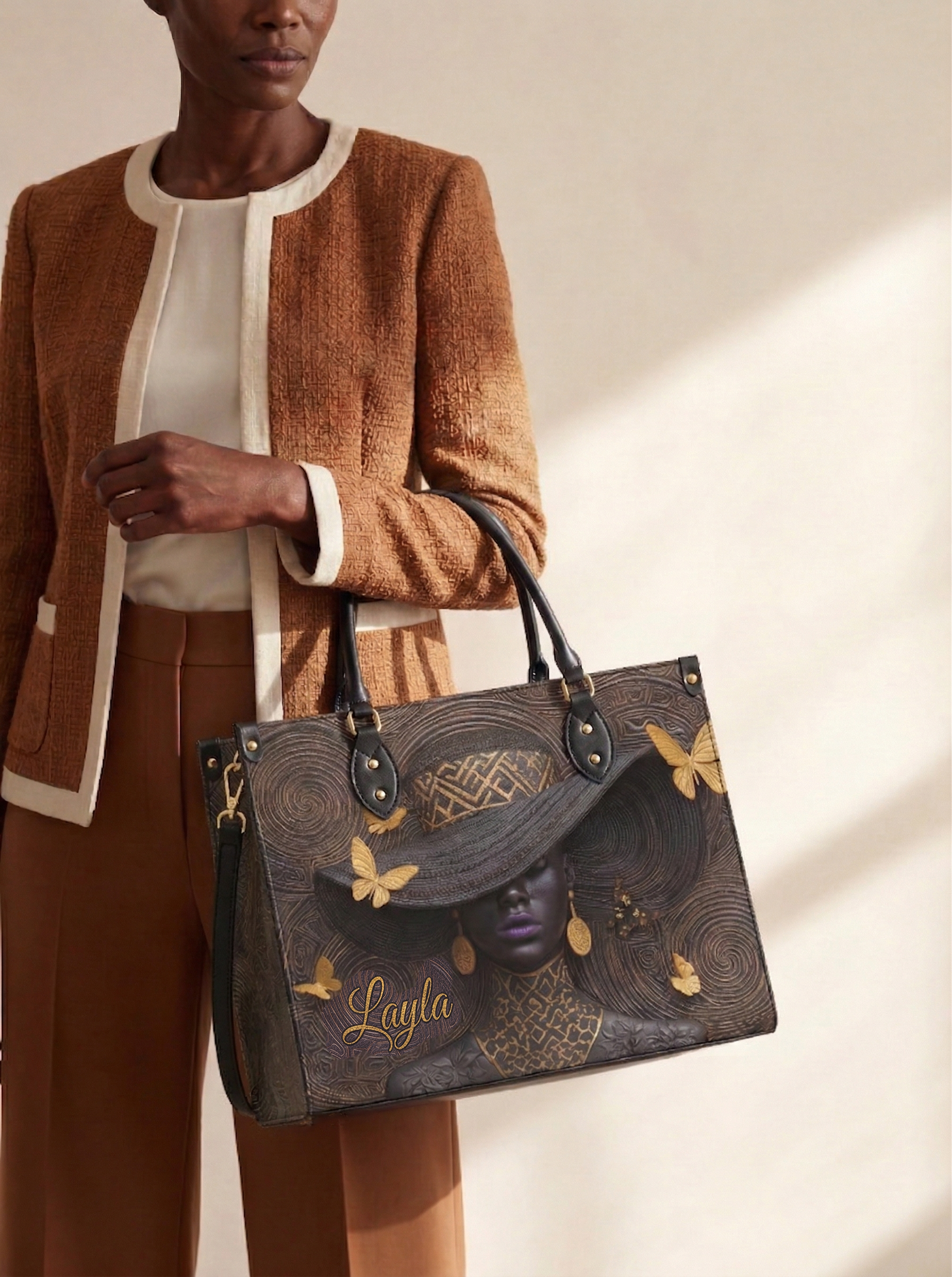 Voices of Glory Premium Leather Handbag