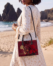 African Blaze Premium Leather Handbag