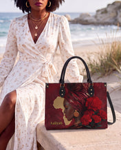African Blaze Premium Leather Handbag