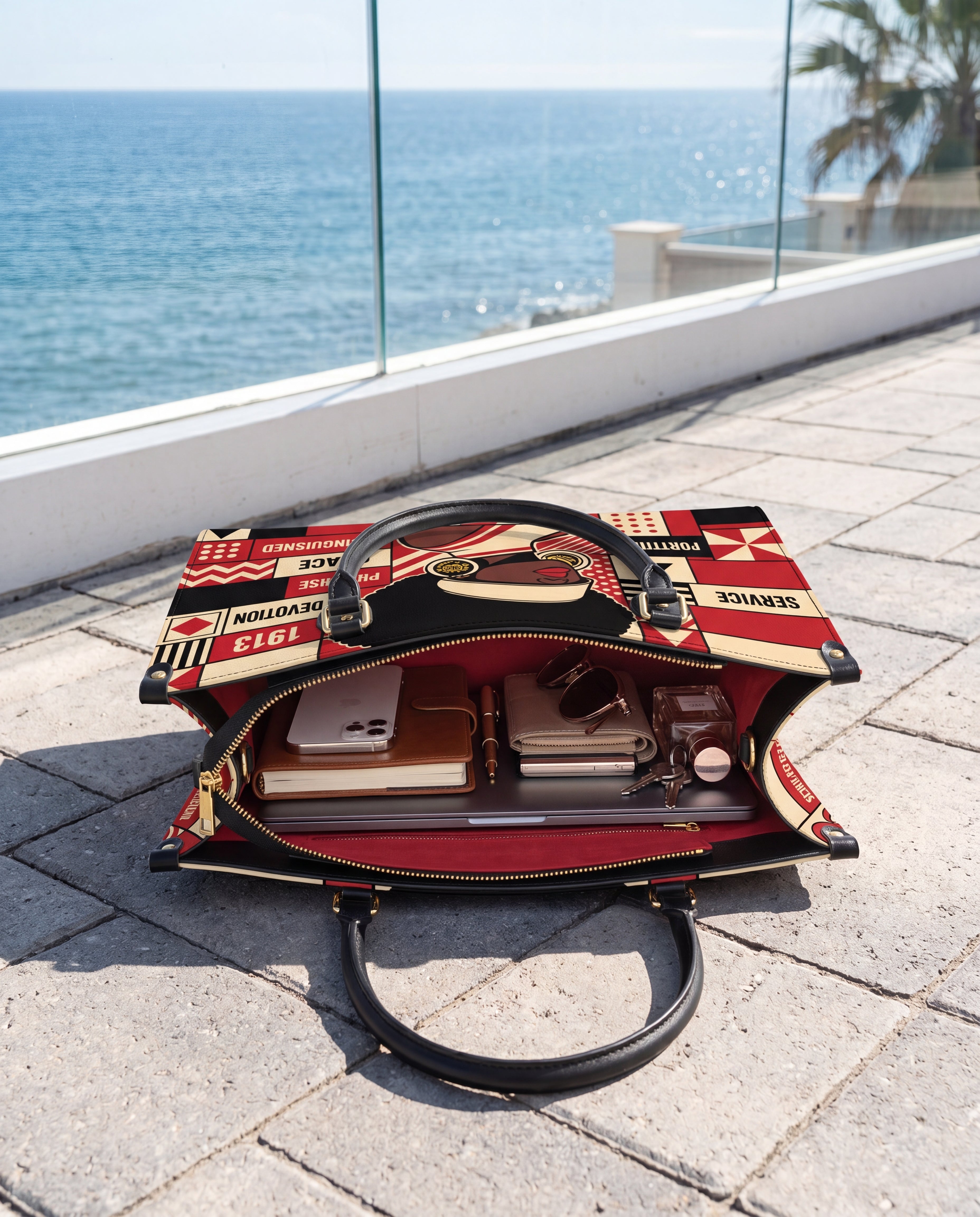 Echoes of Excellence Premium Leather Handbag QR0XD600