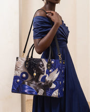 Royal Serene Premium Leather Handbag QR0HH213