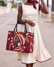 Torch Bearer Premium Leather Handbag QR0XD400