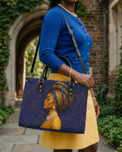 Sapphire Legacy Premium Leather Handbag QR0TV285