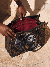 Golden Heritage Premium Leather Handbag QR0HH209