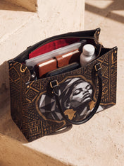 Golden Heritage Premium Leather Handbag QR0HH209
