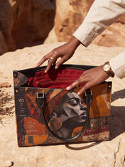 Unstoppable Soul Premium Leather Handbag QR0HH211