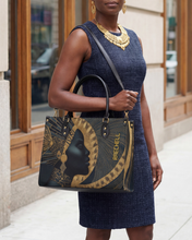 Ebon Halo Premium Leather Handbag