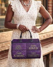 Resilient Spirit Leather Boston Bag QR0XD1049