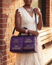 Resilient Spirit Leather Boston Bag QR0XD1049