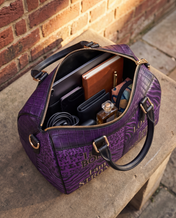 Resilient Spirit Leather Boston Bag QR0XD1049