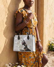 African Aureole Premium Leather Handbag QR0XD532