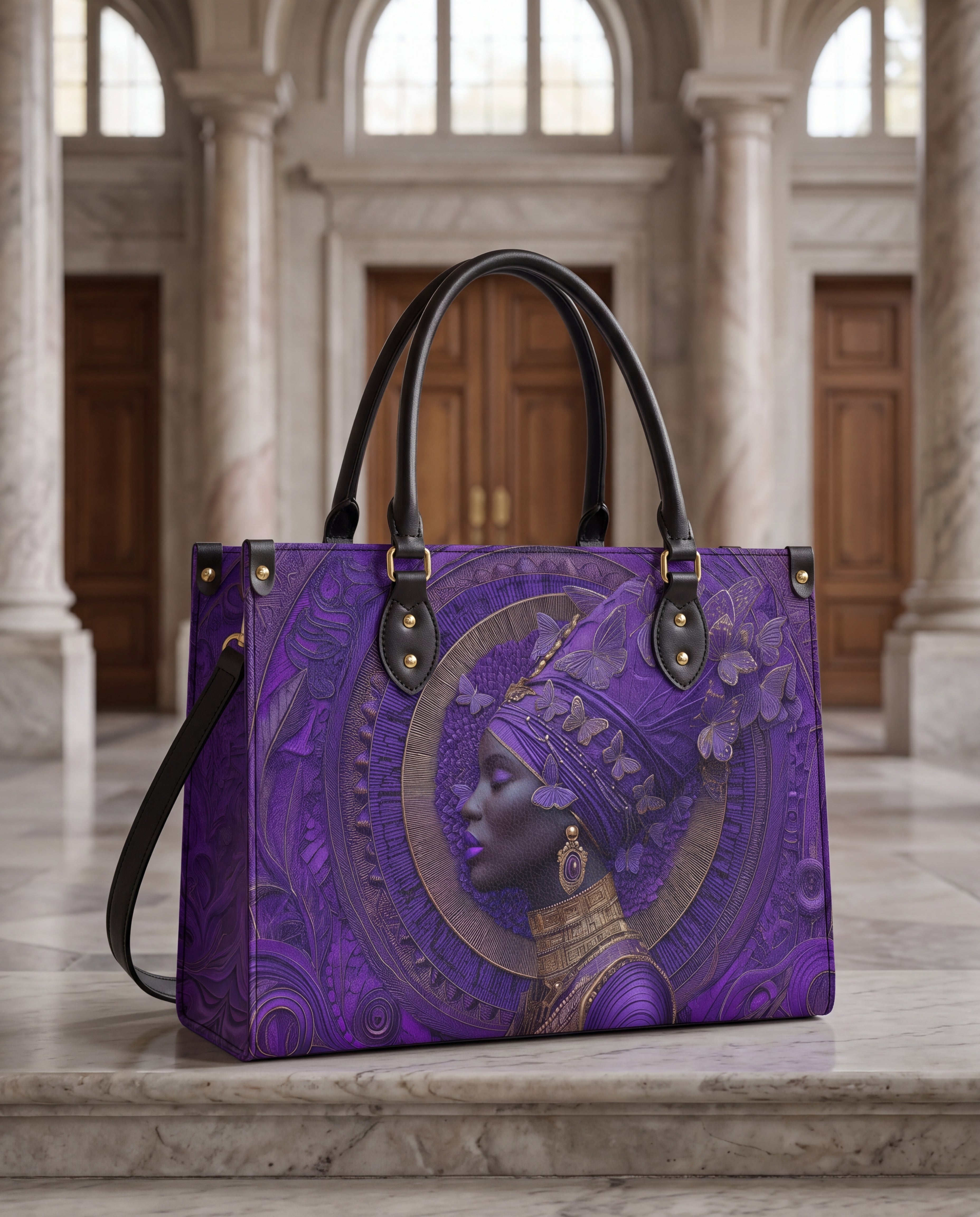 Divine Majesty Premium Leather Handbag QR0XD650