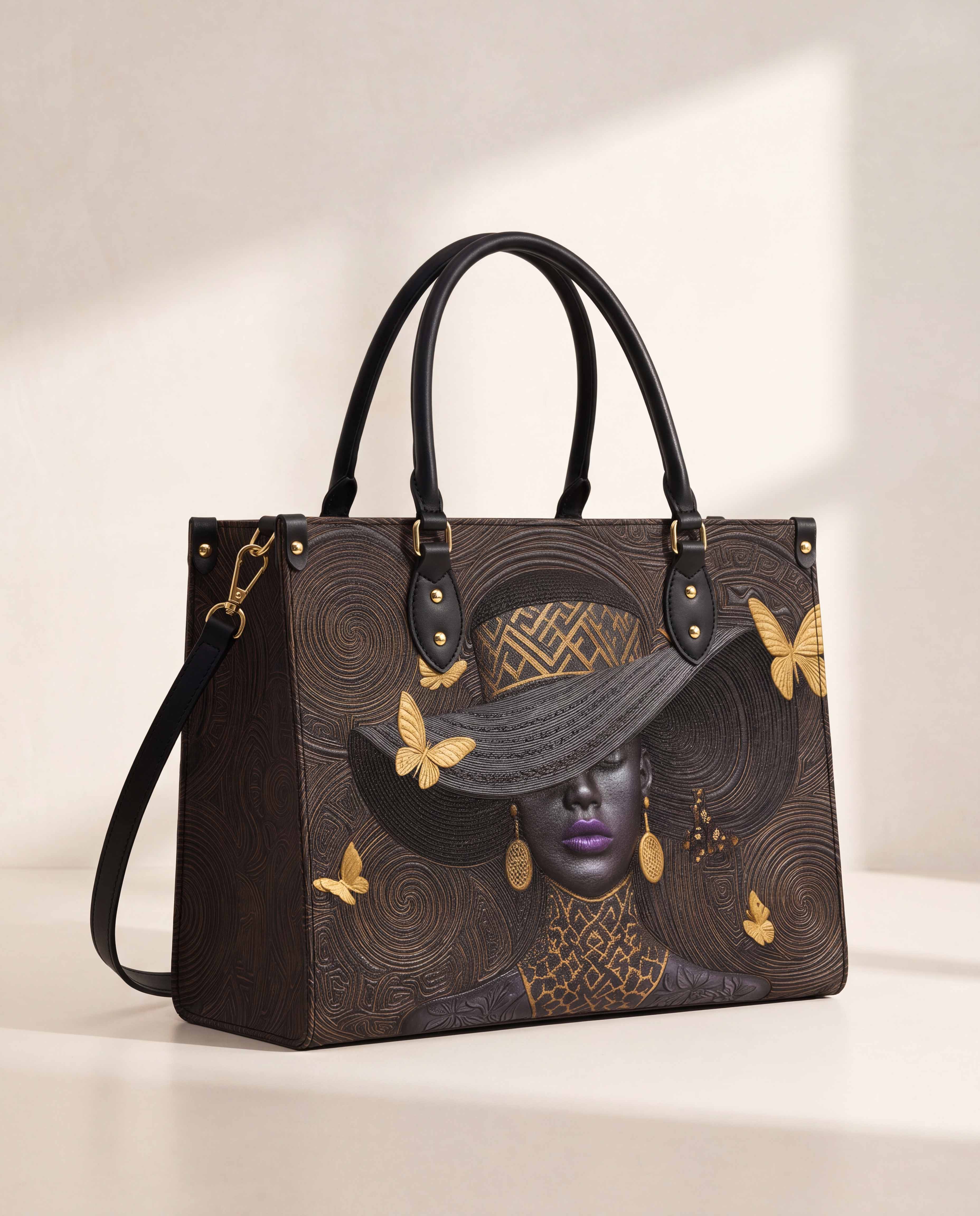 Voices of Glory Premium Leather Handbag QR0XD688