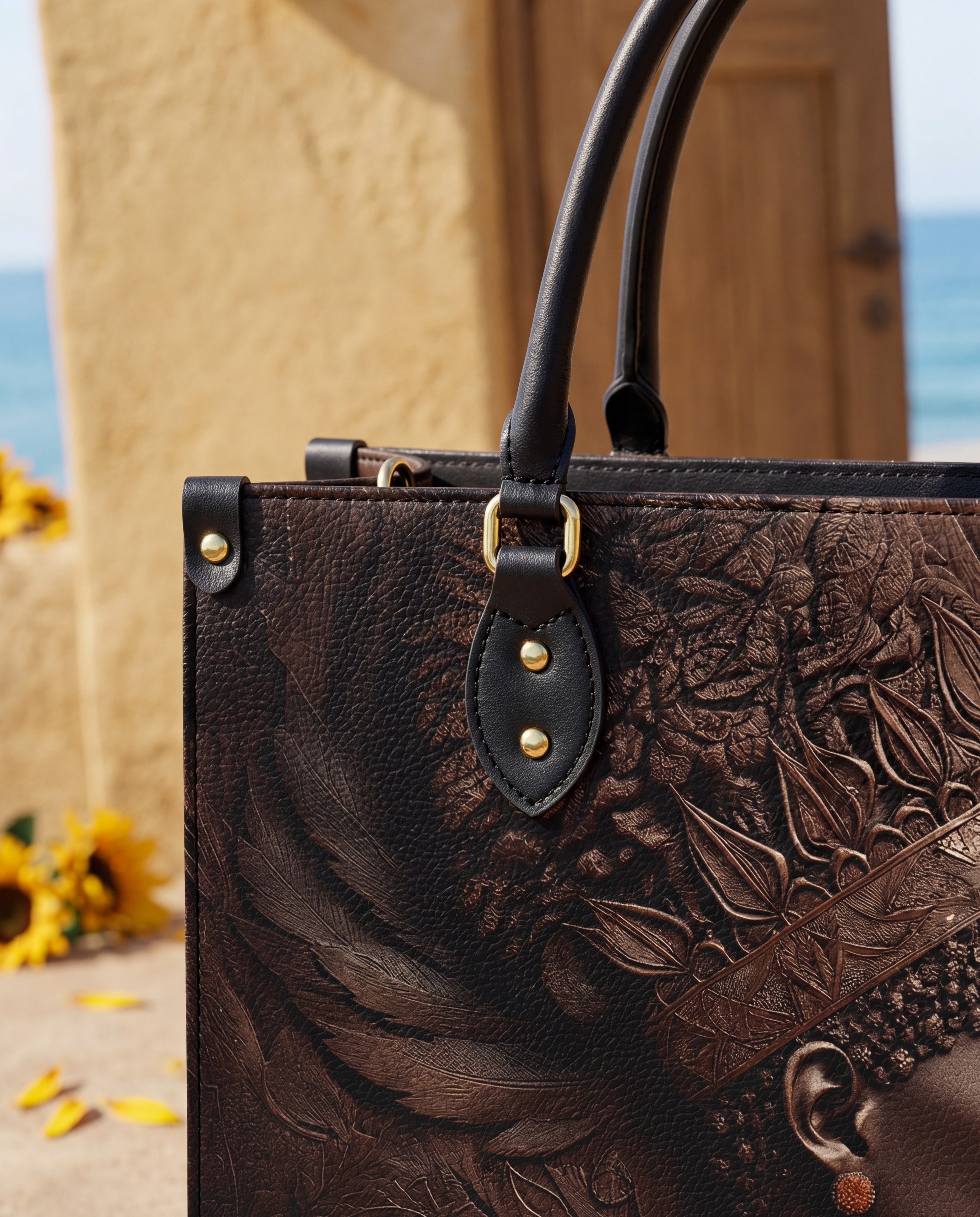 Back To Africa Premium Leather Handbag