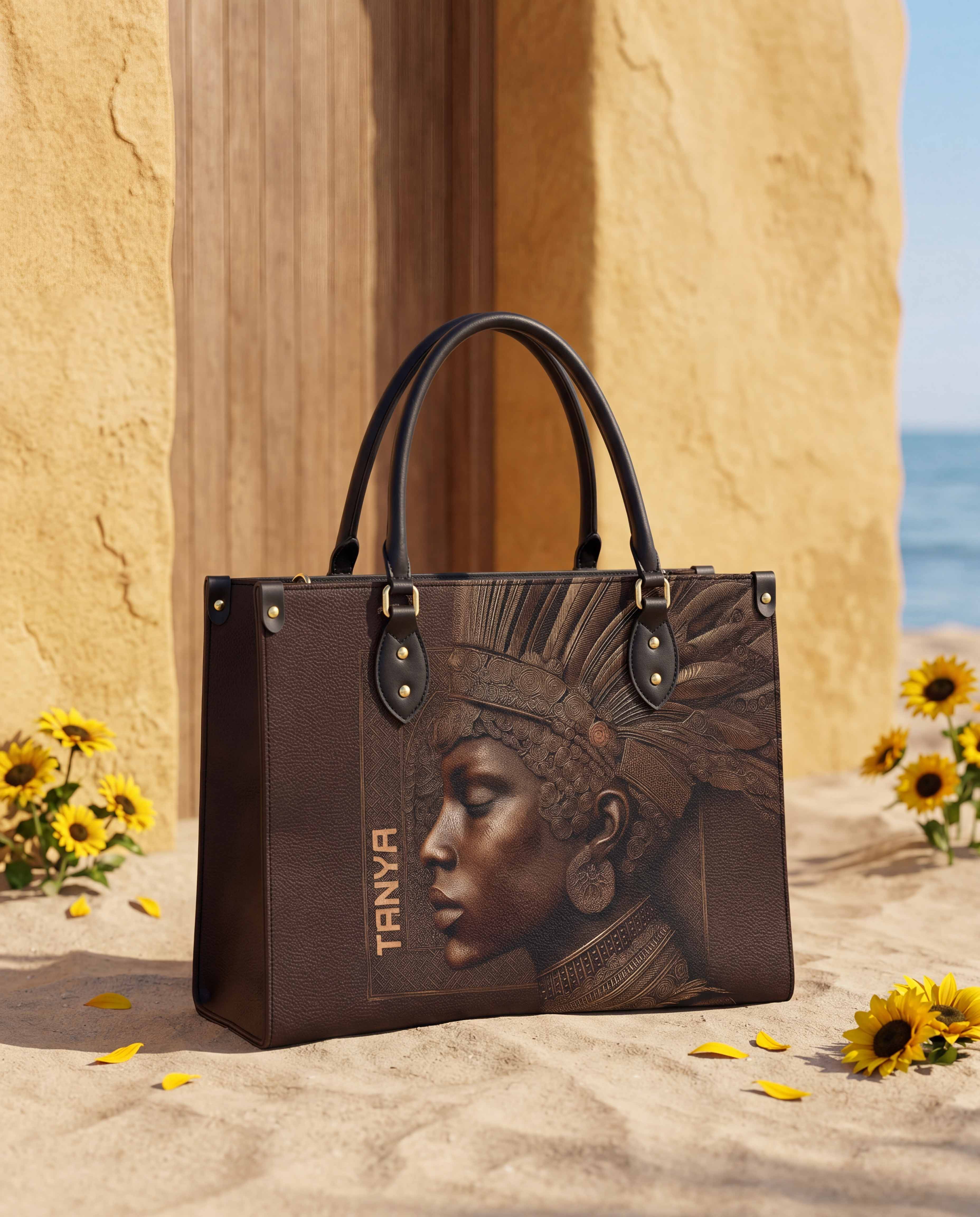 Back To Africa Premium Leather Handbag