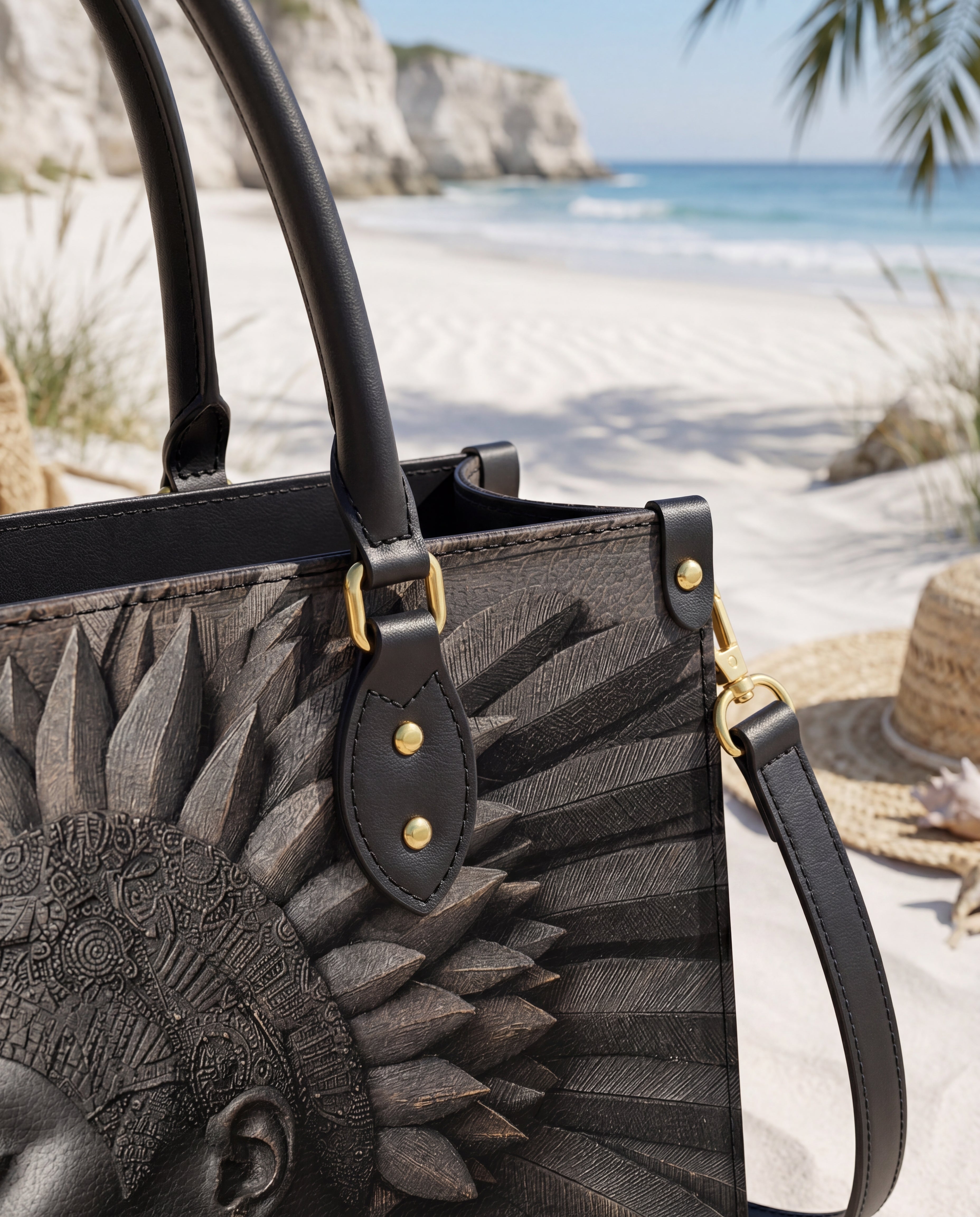 Afri-Legacy Premium Leather Handbag QR0XD611
