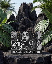 Black Beauty Premium Leather Handbag QR0XD1026